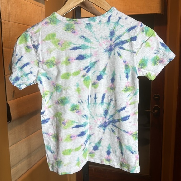 J Crew Crewcuts Kids' tie-dye "hang in there" T-shirt Size 10 - Picture 6 of 6